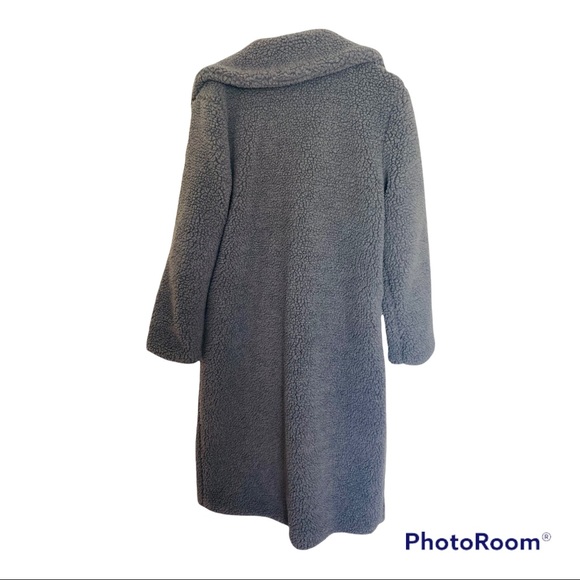 SHEIN Eilly Bazar Single ButtonTeddy Coat - Picture 4 of 5